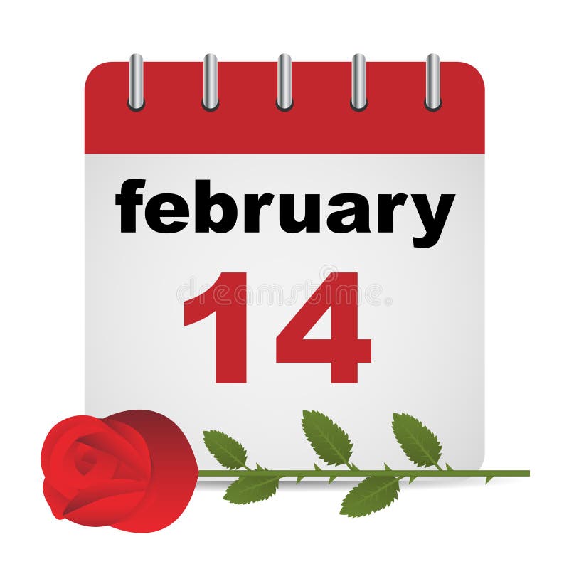 Valentin för kalenderdag