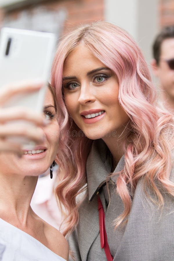 Valentina Ferragni Takes a Selfie with a Girl Editorial Stock Photo - Image  of caucasian, portrait: 161573868