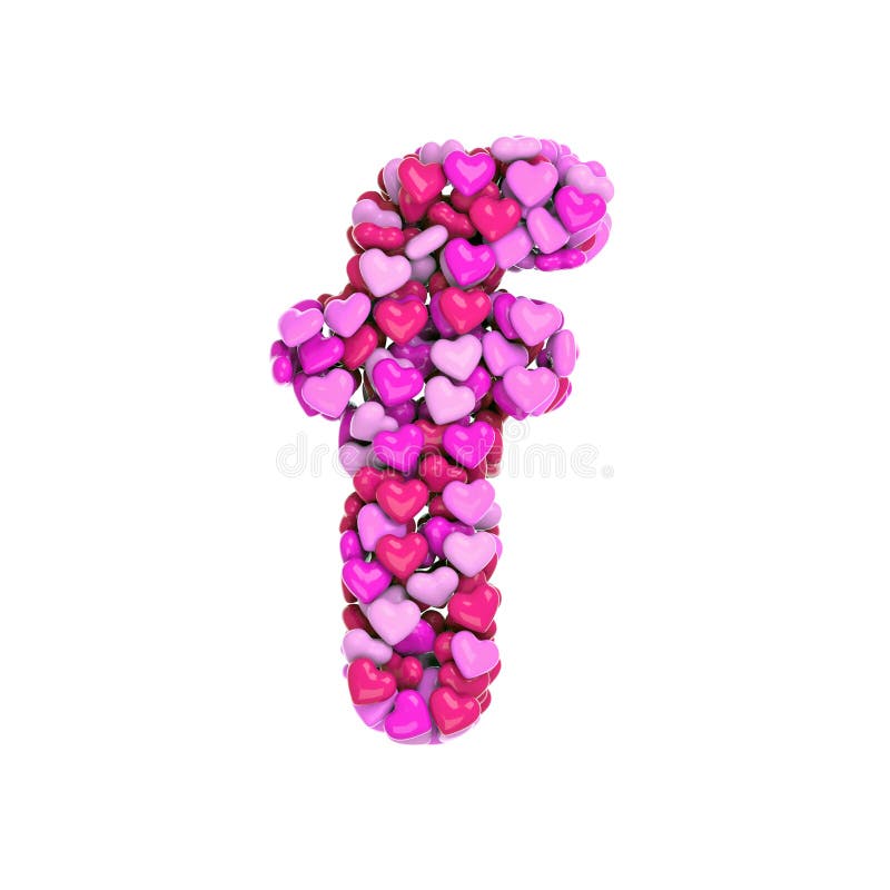 Valentinbokstav F - liten stilsort för hjärta 3d - som var passande för valentins dag, romantism eller passion, gällde ämnen vektor illustrationer Valentinbokstav F - liten stilsort för hjärta 3d - som var passande för valentins dag, romantism eller passion, gällde ämnen vektor illustrationer