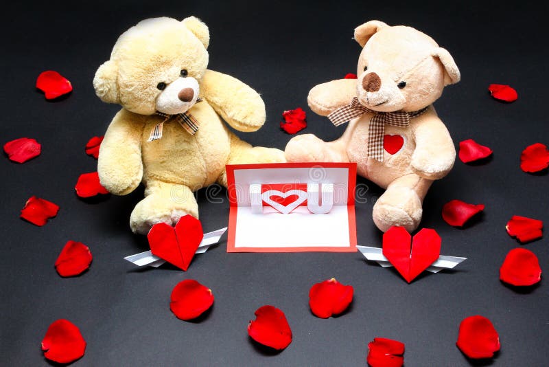 Valentine bears stock image. Image of white, teddybears - 12786831