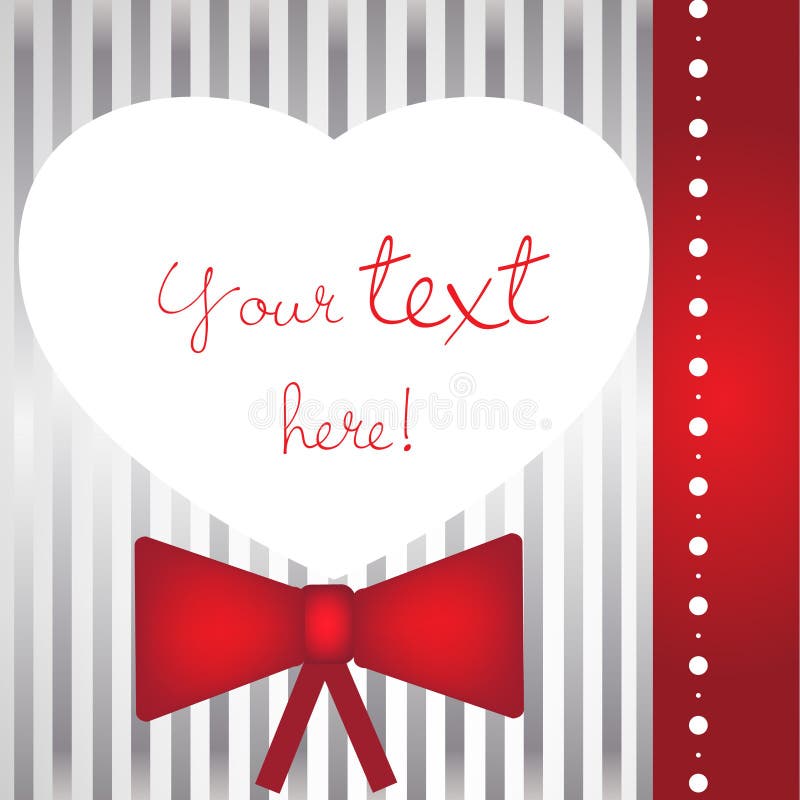 Valentine card stock vector. Illustration of business 21542512