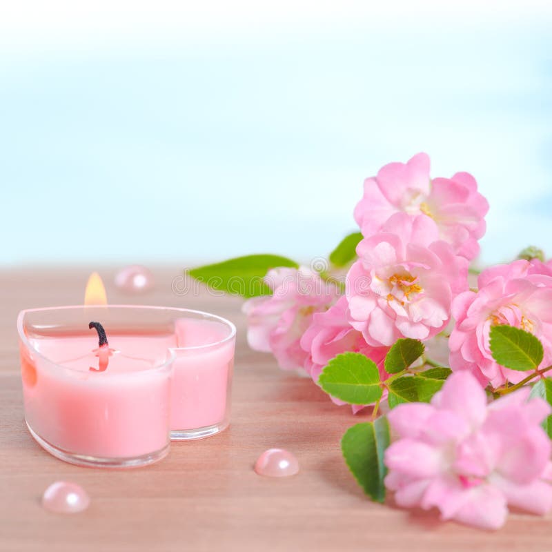 835 Rose Shaped Candle Stock Photos - Free & Royalty-Free Stock Photos from  Dreamstime