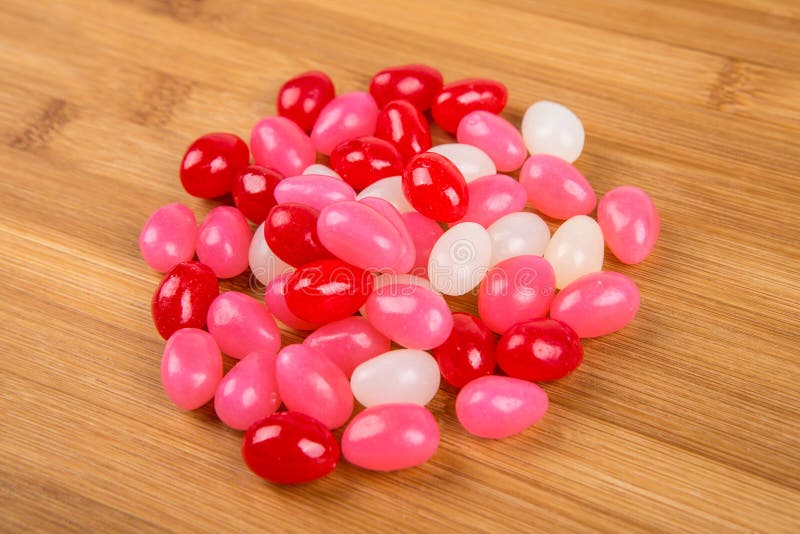 Valentine Colored Jelly Beans Stock Photo Image of jelly, shiny 83457410