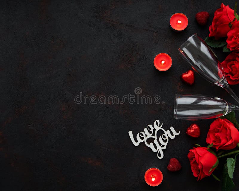Valentine-dag romantische achtergrond stock afbeelding Valentine-dag romantische achtergrond stock afbeelding