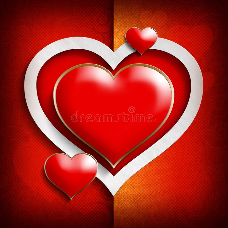 Valentine Day-achtergrondmalplaatje stock illustratie Valentine Day-achtergrondmalplaatje stock illustratie