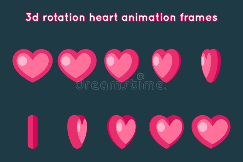 Heart Rotation Animation in Photoshop