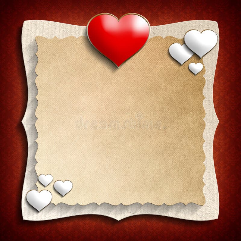 Valentine Day-Hintergrundschablone lizenzfreie abbildung Valentine Day-Hintergrundschablone lizenzfreie abbildung