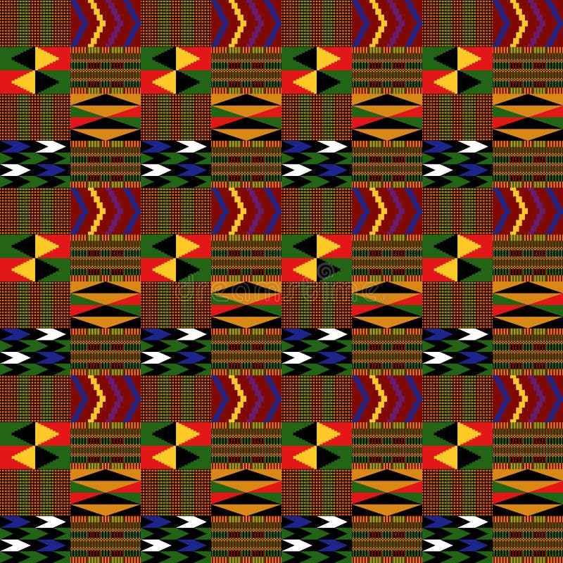 Kente cloth Vectors & Illustrations for Free Download