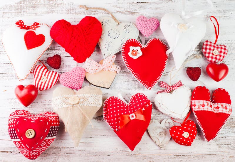 Valentine handmade heart stock photo. Image of love, rustic - 64877184