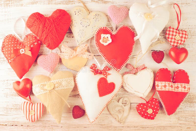 Valentine handmade heart stock photo. Image of love, rustic - 64877184