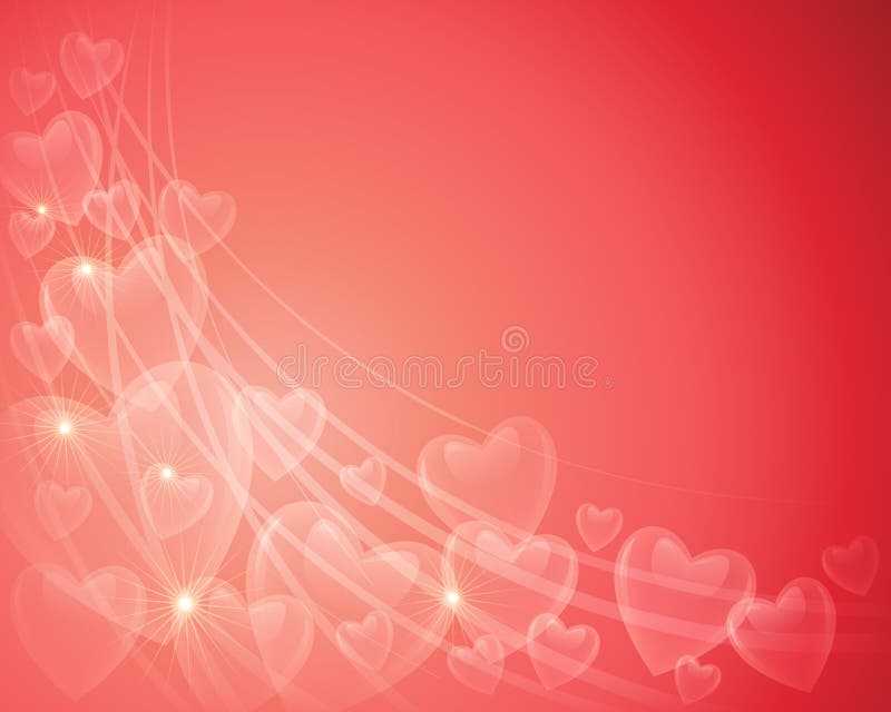 Valentine Heart Background vector illustratie Valentine Heart Background vector illustratie
