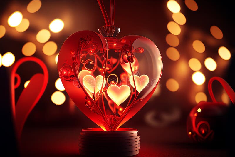 1,355 Valentine Wallpaper Red Lights Heart Stock Photos - Free &  Royalty-Free Stock Photos from Dreamstime