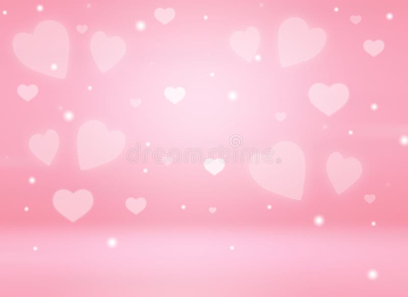 Valentine Hearts Beautiful Light Abstract Pink Background, Mother`s Day Heart  Background Stock Illustration - Illustration of background, hearts:  169483034