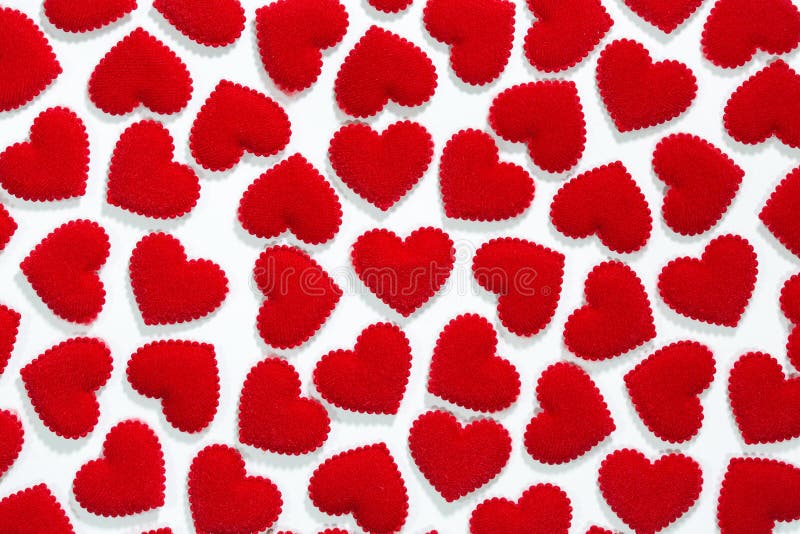 Valentine hearts stock image