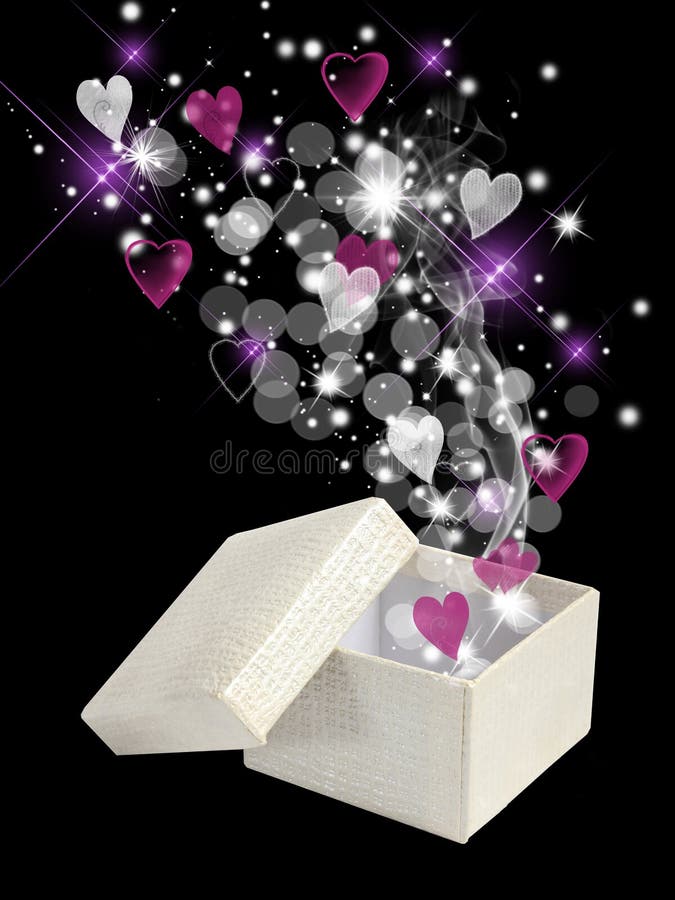 Valentine magic box