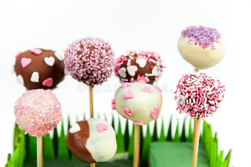 Valentine s cake pops