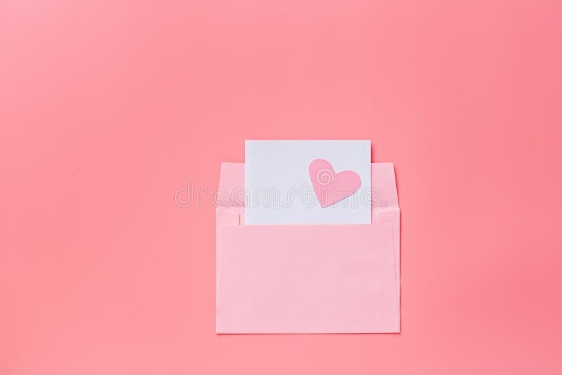 Download Valentine S Day Background. Greeting Card With Pink Hearth ...