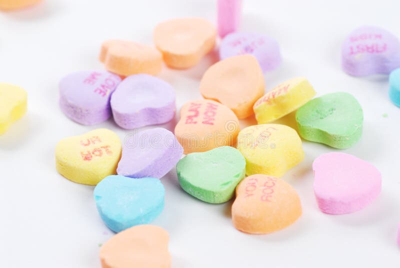 Valentine s day candies and letters