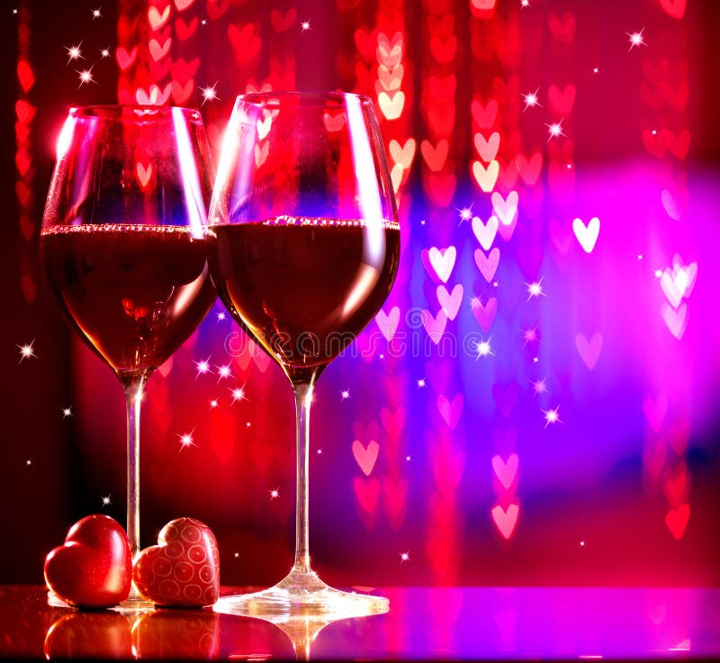 Valentine's Day Celebrating royalty free stock image Valentine's Day Celebrating royalty free stock image