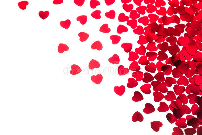 Background with white styrofoam hearts on a red backdrop 6401366 Stock  Photo at Vecteezy