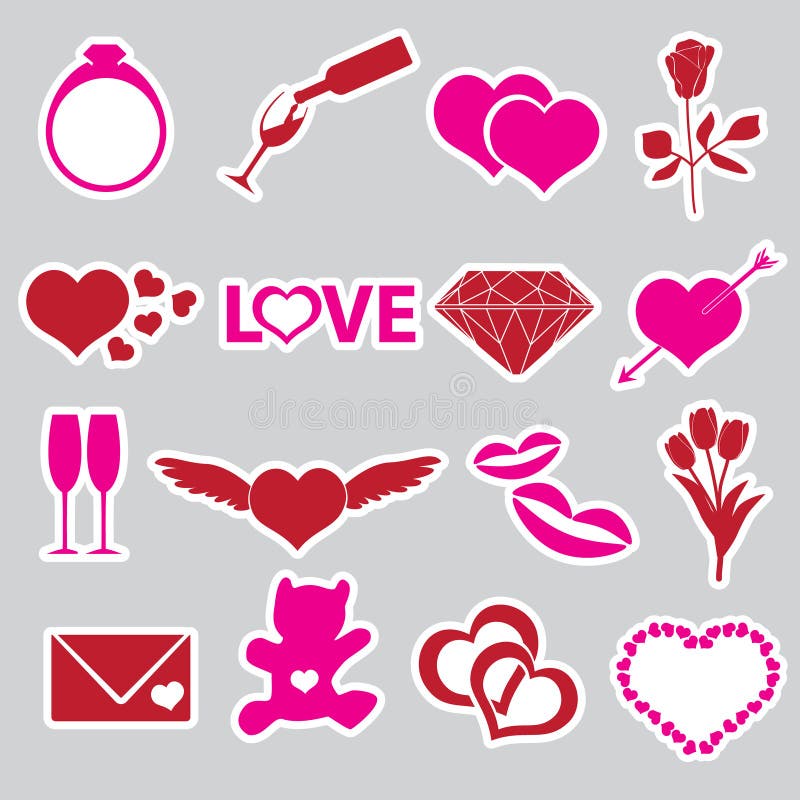 Ring Stickers - Free love and romance Stickers