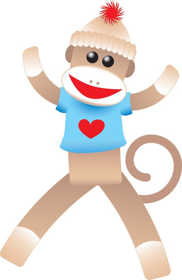 free printable sock monkey clip art