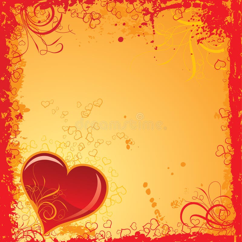 Valentines Background, Vector Stock Vector - Illustration of ornament ...