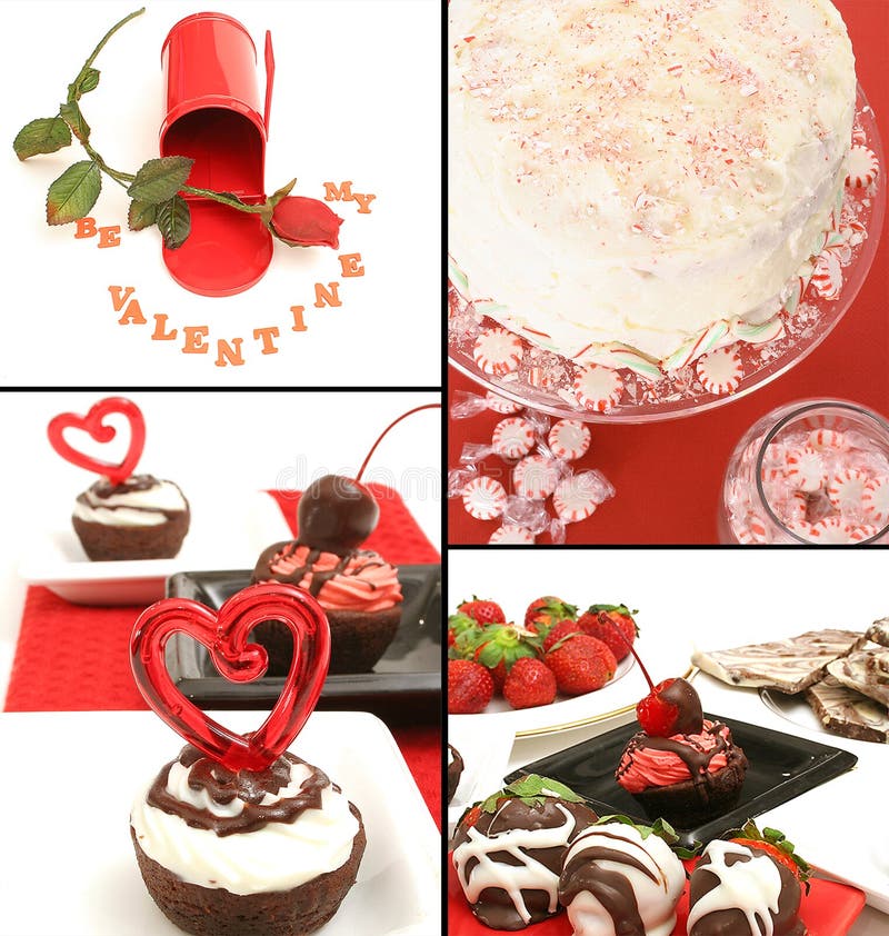 Valentines collage