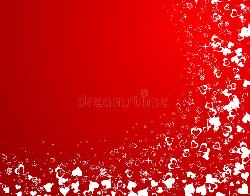 Valentines Day background with royalty free illustration