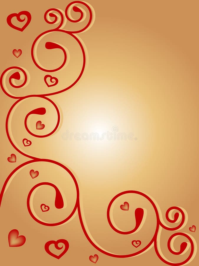 Abstract Valentines Day Backgr Stock Vector - Illustration of wallpaper ...