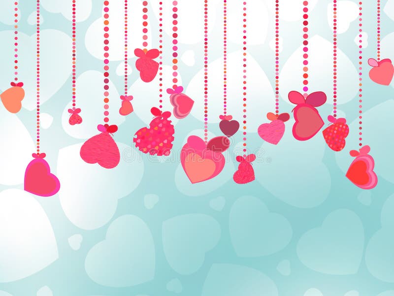 Valentines Day Background. EPS 8