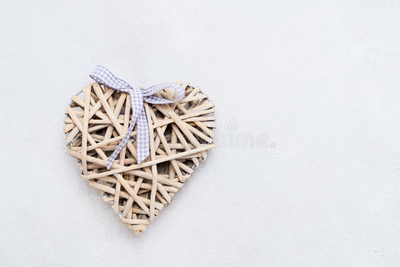 Valentines Day background. Heart on a concrete background, top view. Valentines Day concept. Copy space royalty free stock photography Valentines Day background. Heart on a concrete background, top view. Valentines Day concept. Copy space royalty free stock photography