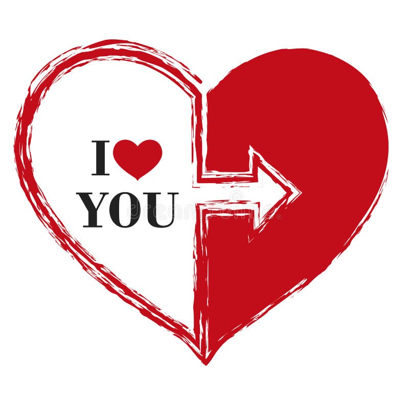 Valentines Day Background stock illustration