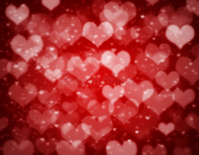 Hearts Confetti. Heart Background for Design Poster, Wedding Invitation ...