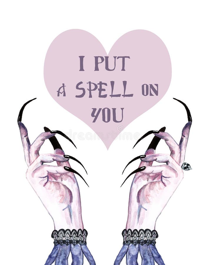 I Put Spell You Stock Illustrations – 84 I Put Spell You Stock