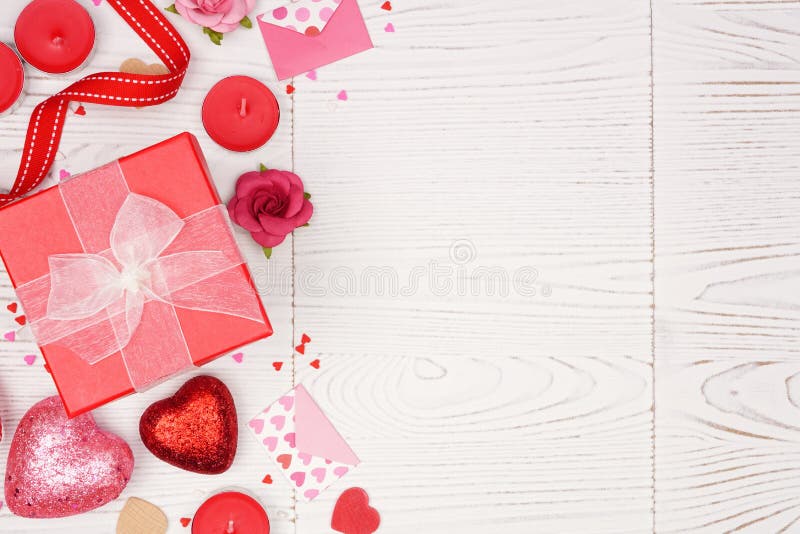 Valentines Day gifts stock image. Image of heart, shaped - 22807621