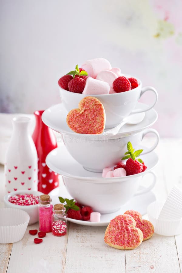 Valentines Day Sweets Concept Stock Image Image Of Bake T 83725231