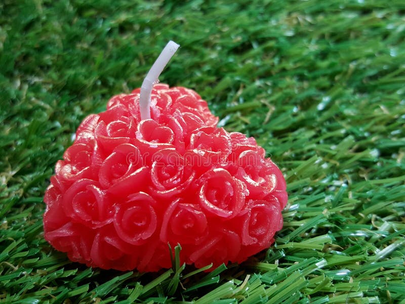 Valentines heart stock photo. Image of candle, valentines 66386486