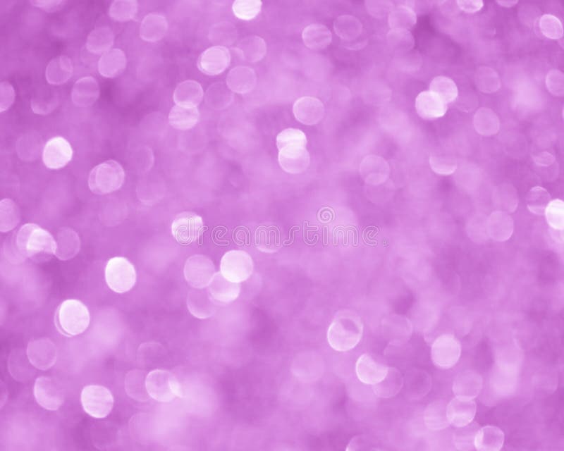 Valentines Pink Blur Background - White Blurred Lights on Lilac Backdrop. Disco violet light stock images, royalty-free photos and pictures