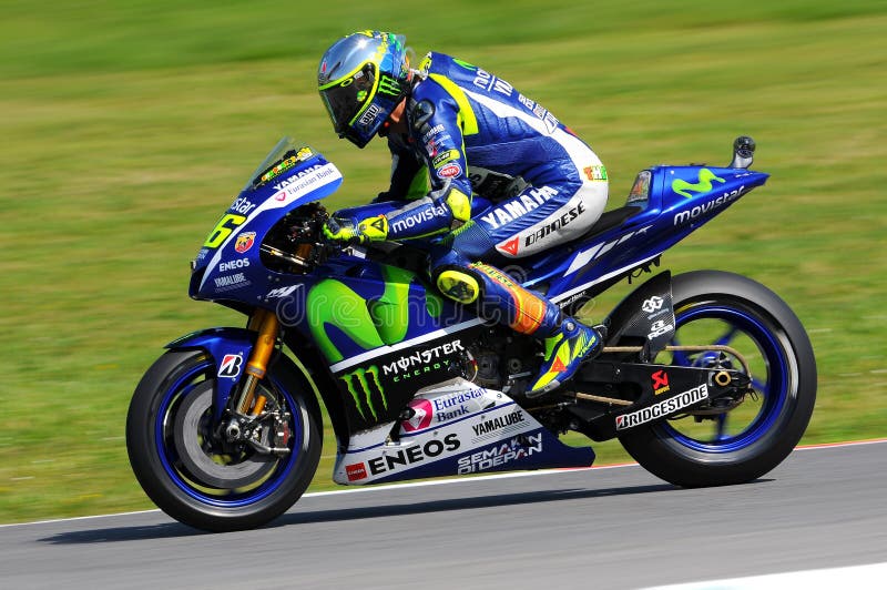 Valentino Rossi YAMAHA MOTOGP 2015 Editorial Photo - Image of team, yamaha:  70454836