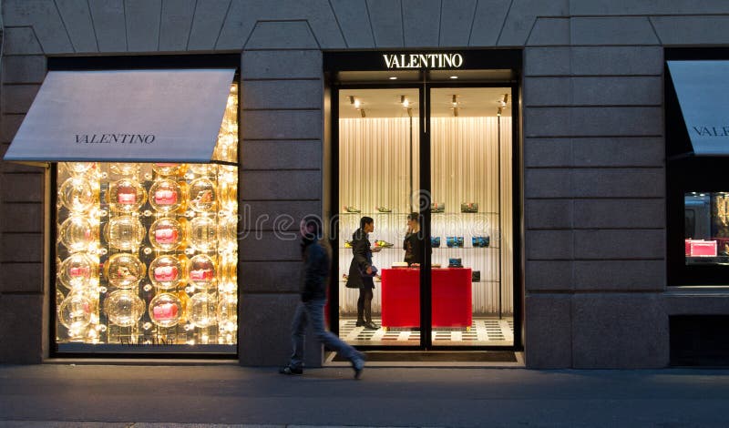 Valentino Shop Stock - & Royalty-Free Stock Photos from