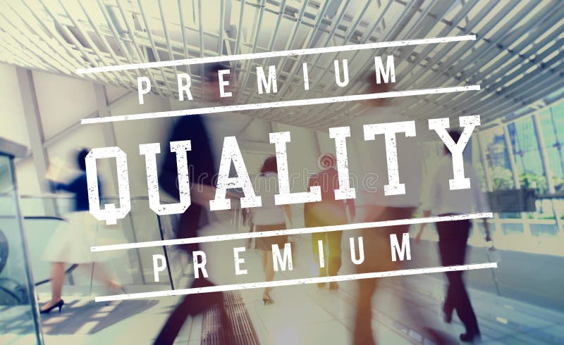 Valeur de la meilleure qualité de norme de qualité en valeur le concept graphique images stock Valeur de la meilleure qualité de norme de qualité en valeur le concept graphique images stock