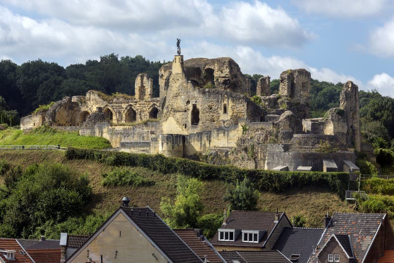 Valkenburg Castle - οι Κάτω Χώρες στοκ φωτογραφίες Valkenburg Castle - οι Κάτω Χώρες στοκ φωτογραφίες