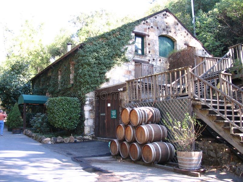 A winery in Sonoma Valley, California, norht of San Francisco. A winery in Sonoma Valley, California, norht of San Francisco
