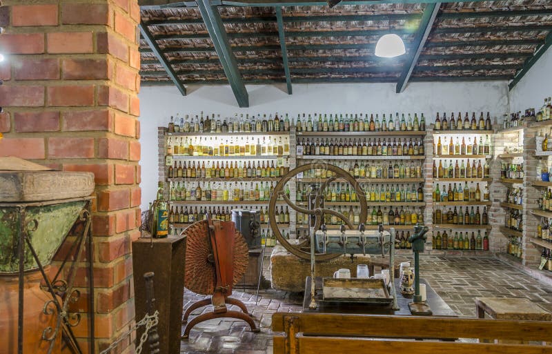 VALLE VERDE, BETIM, Brasil-museo del cachaca fotografía de archivo VALLE VERDE, BETIM, Brasil-museo del cachaca fotografía de archivo