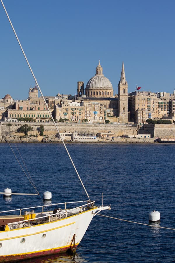 Valletta, Malta stock image. Image of capital, summer - 27154169