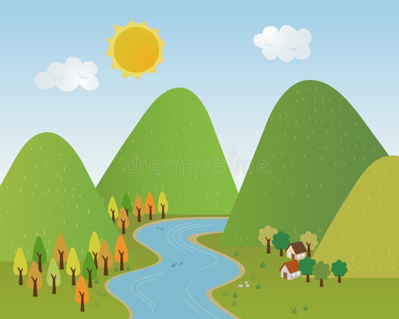 Valley Clip Art