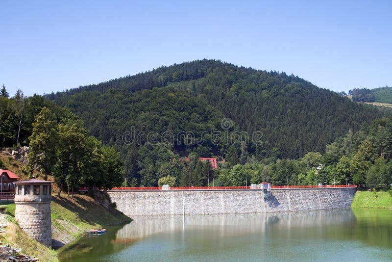 Valley dam