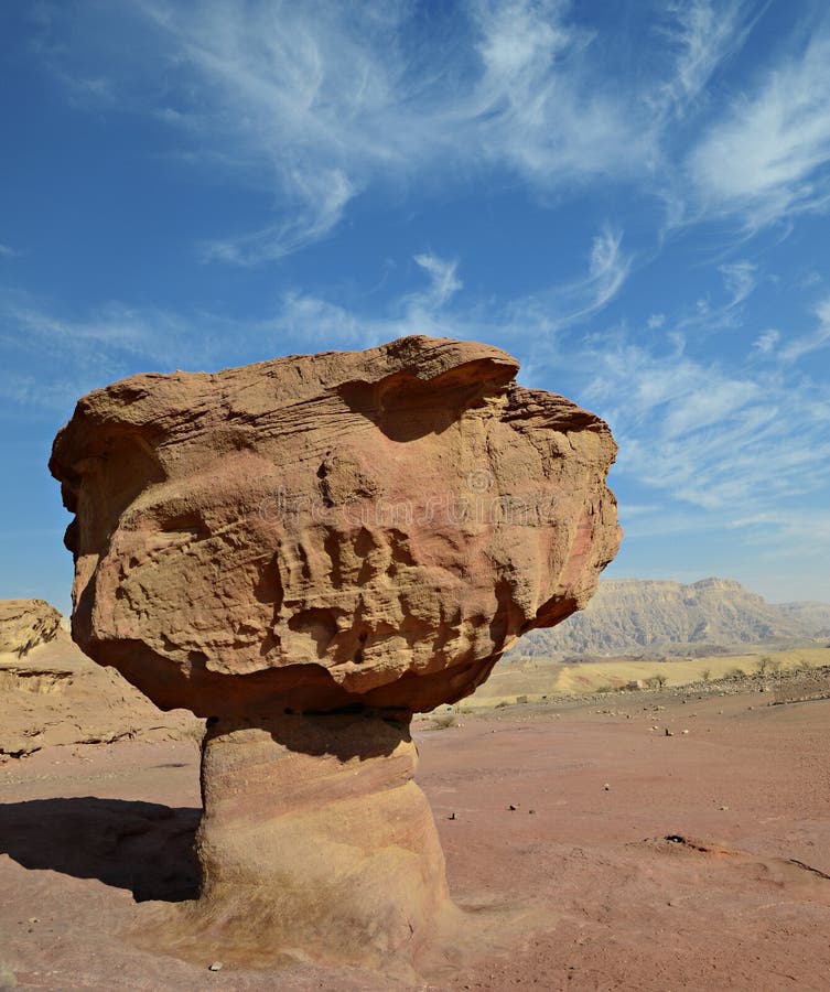 Valley of geological park Timna, Israel