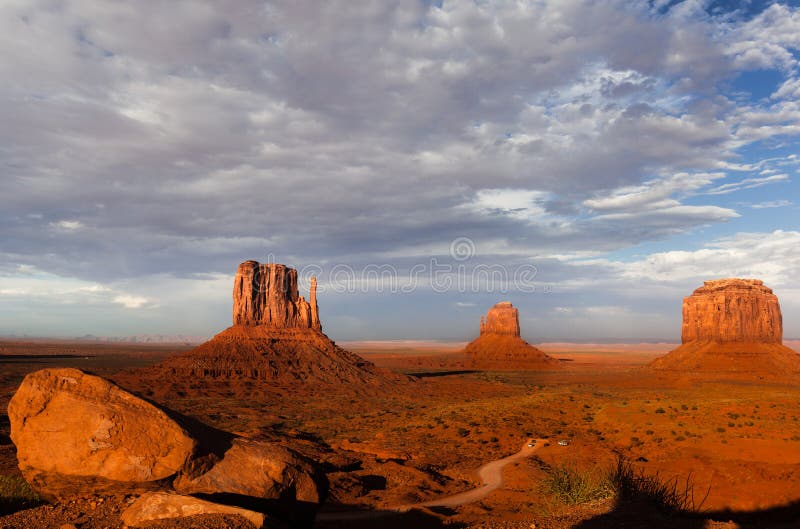Vallée de monument image stock Vallée de monument image stock